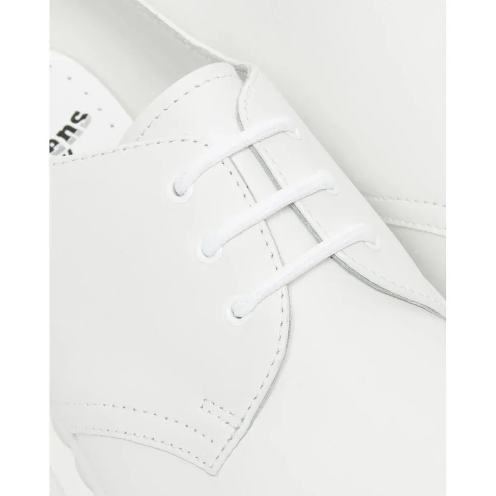 New Dr Martens 27522 White Smooth Leather Pride Oxford Shoes Men 9